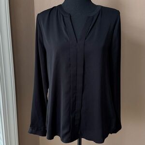 Vintage The Limited Classic Black Long Sleeve Blouse Size Medium